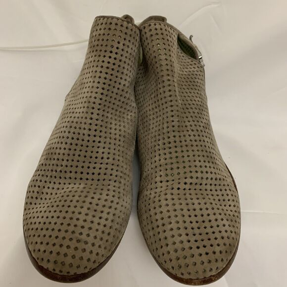 Sam Edelman Paula Suede Perforated Booties Womens 10 - Picture 3 of 8